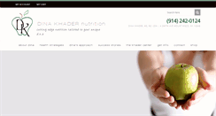Desktop Screenshot of dinakhader.com